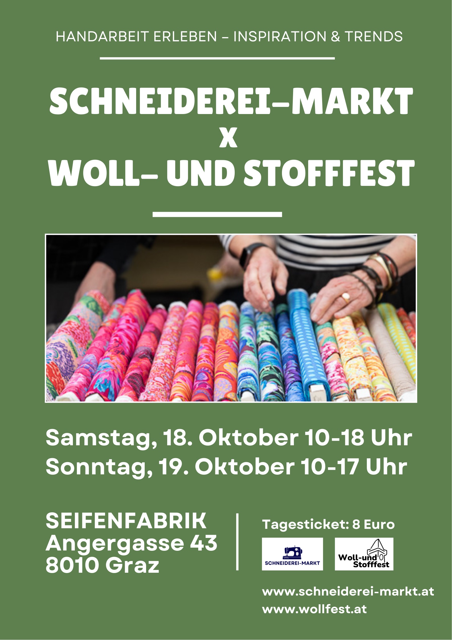 Schneiderei-Markt x Woll- und Stofffest Graz